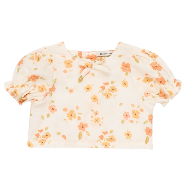 The New Society Fiorella blouse multi S23-K/WV010-FIORELLA- BLOUSE.FIORELLAFLOWERPRINT 