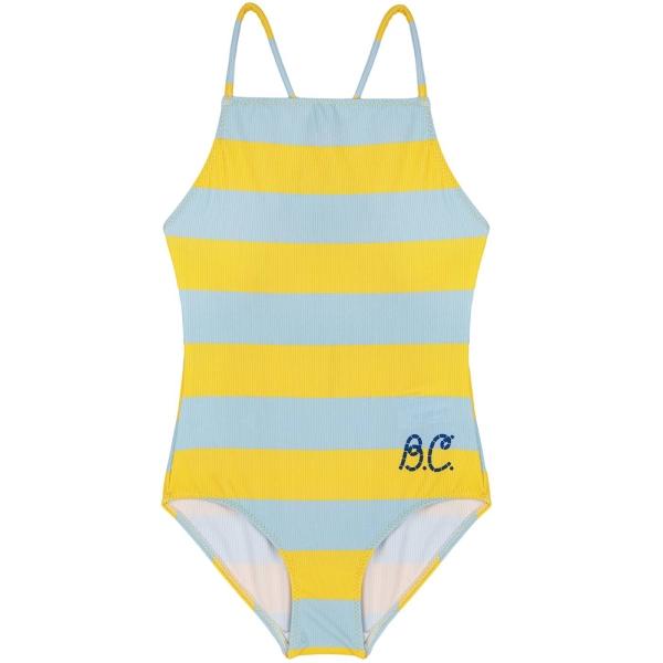 Bobo Choses Stripes all over swimsuit yellow 123AC145 