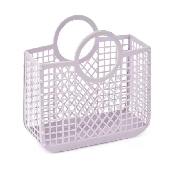 Liewood - Samantha basket misty lilac - Toy storage - LW14546 