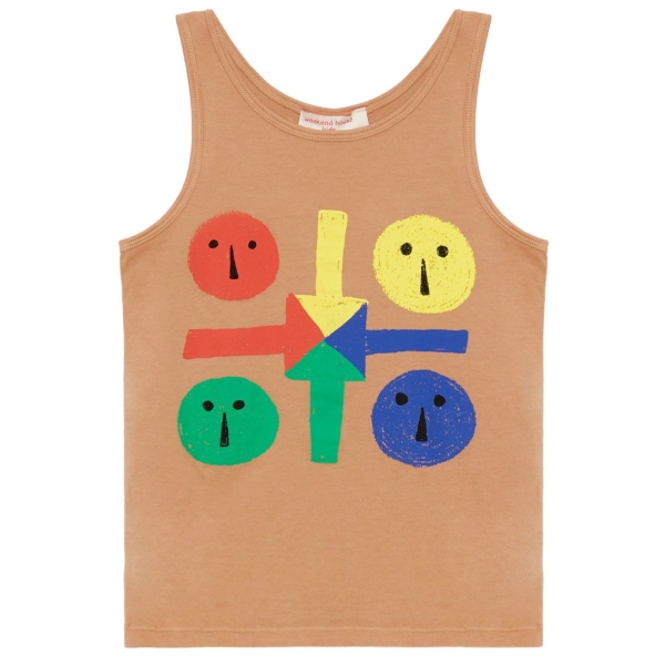Weekend House Kids Parchis tank top camel 731 