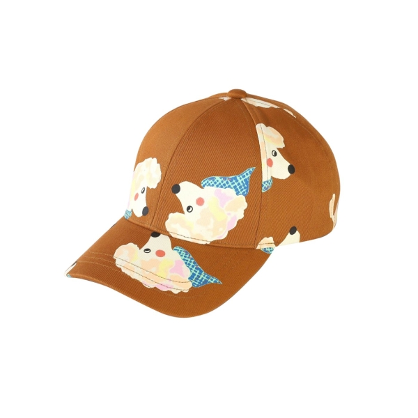 Maed for mini - Preppy poodle cap brown - Casquettes et chapeaux - SS2023-905 