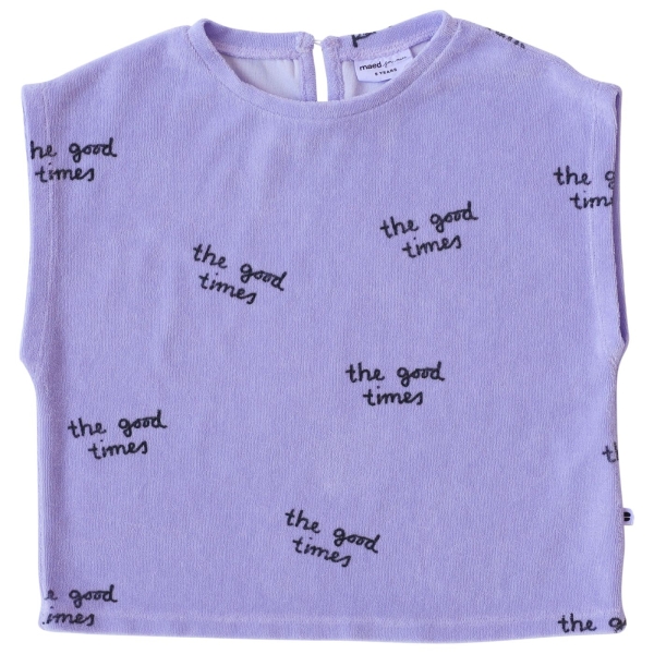 Maed for mini - The good times t-shirt purple - 블라우스 & 티셔츠 - SS2023-107 