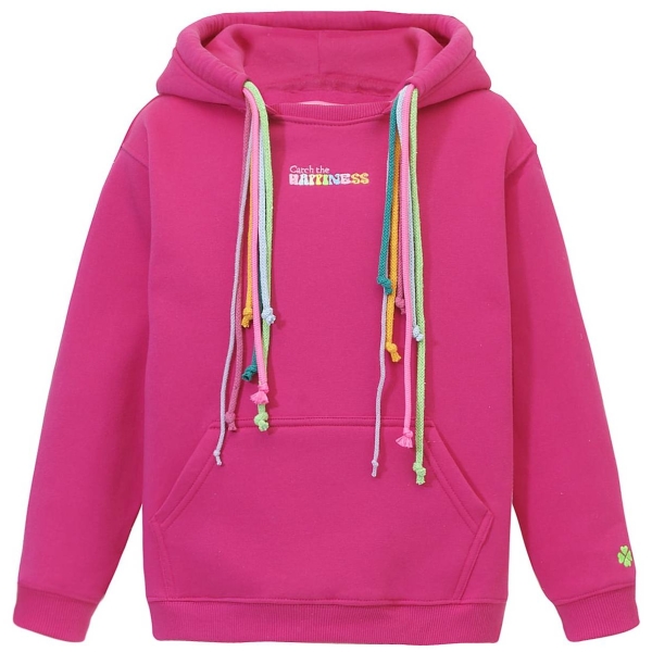 Catch Me Catch the happiness hoodie pink MINIMECATHTHEHAPPINESS 