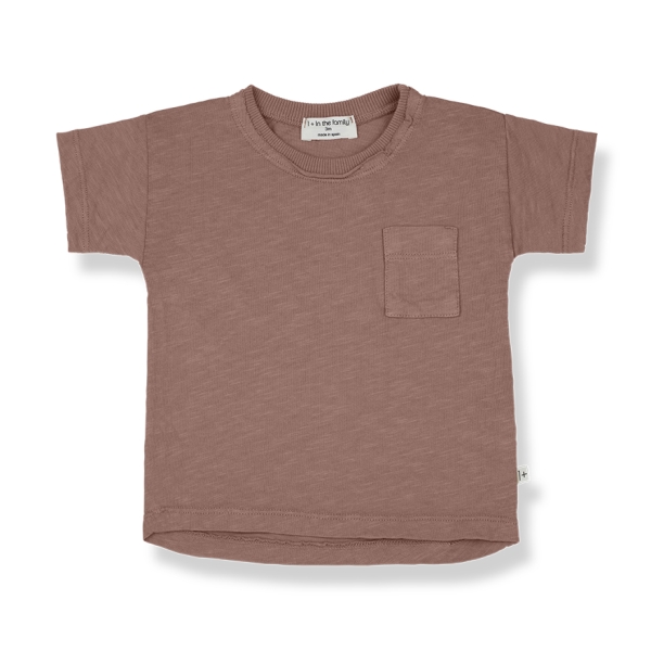 1 + in the family - Nani t-shirt cedar - Chemisiers & T-shirts - SS23-NANI-CEDAR 
