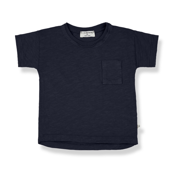 1 + in the family - Nani t-shirt blue note - 블라우스 & 티셔츠 - SS23-NANI-BLUENOTTE 