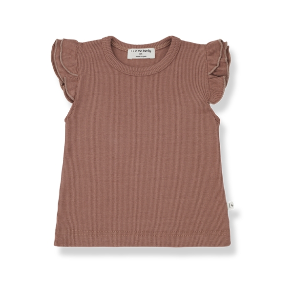 1 + in the family - Silvana blouse cedar - 블라우스 & 티셔츠 - SS23-SILVANA-CEDAR 