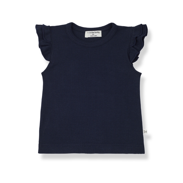 1 + in the family Silvana blouse blue notte