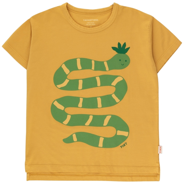 Tiny Cottons Funky snake tee toast SS23-049-L03 