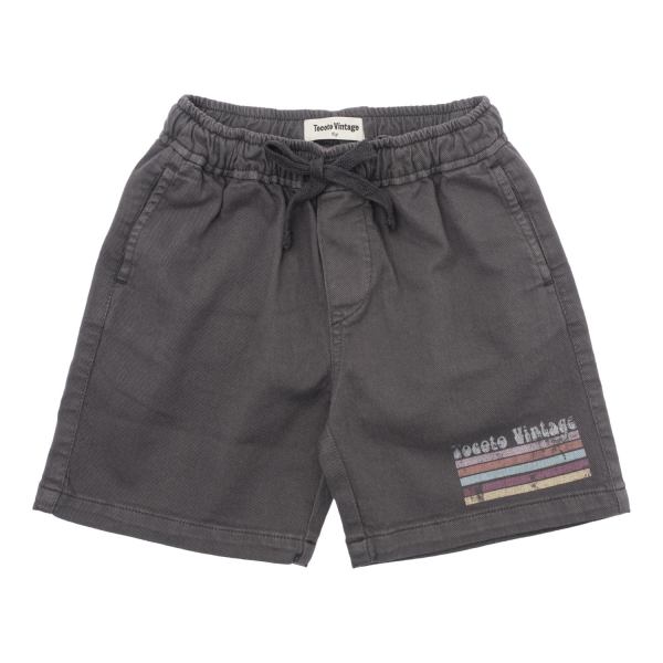 Tocoto Vintage Denim colors shorts grey S10523 