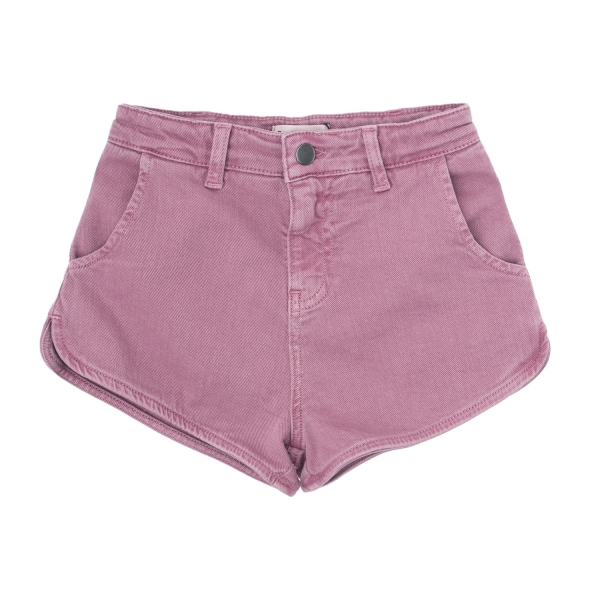 Tocoto Vintage Denim kid shorts pink fluor S11023-PINK 