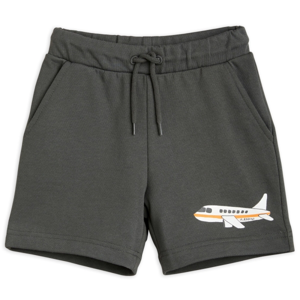 Mini Rodini Airplane shorts grey 2323014497 