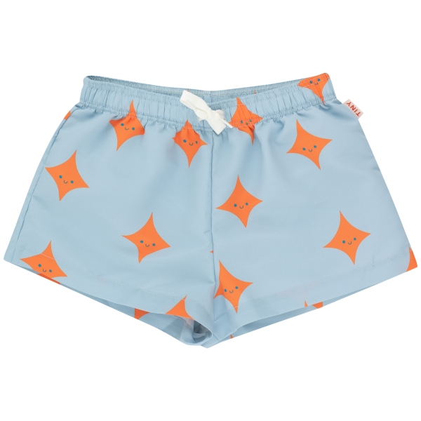 Tiny Cottons Sparkle swim shorts washed blue SS23-211-L15 