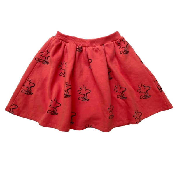 Maed for mini Wild woodstock skirt red AW2022-502 