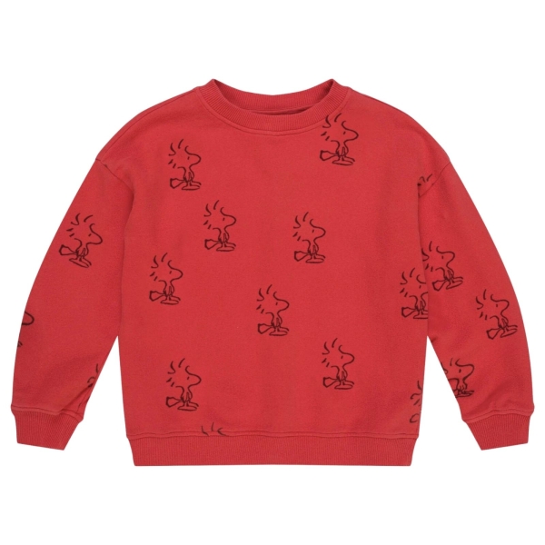 Maed for mini Wild woodstock sweatshirt red AW2022-201 