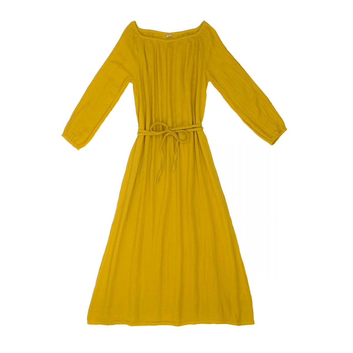 Numero 74 Dress for mum Nina long sunflower yellow  