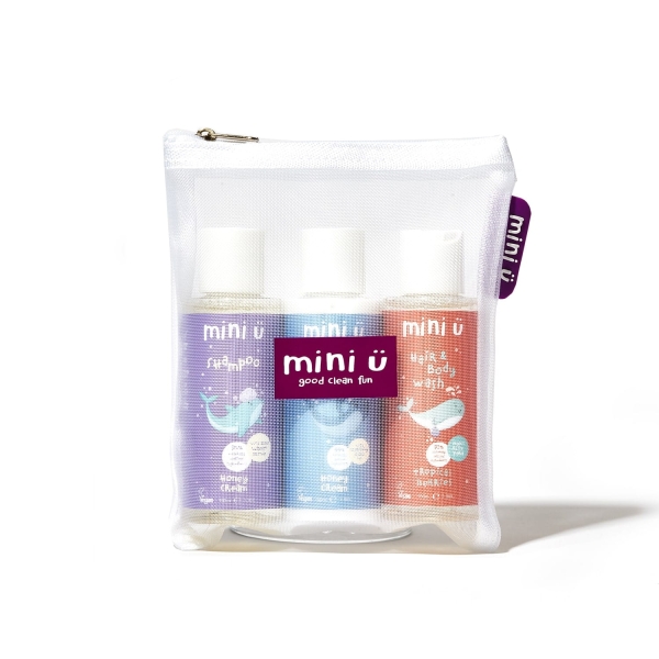 Mini u Children's travel cosmetics set with travel case MINI620 
