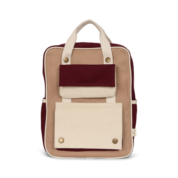 Konges Slojd Malie backpack syrah color block KS5243 
