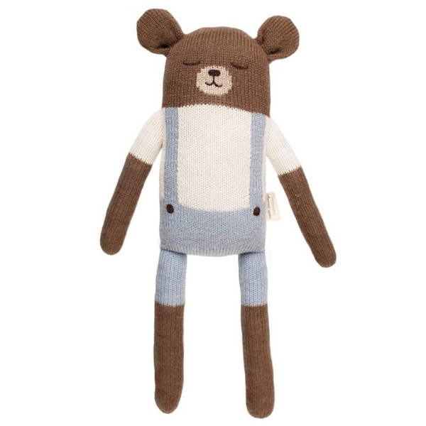 Main Sauvage Big Teddy Soft Toy With Blue Shorts 3760281700651 