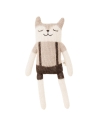 Main Sauvage Fawn soft toy with overalls brown 3760281700248