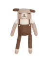 Main Sauvage Puppy Soft Toy With Nut overalls 3760281701023