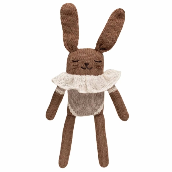 Main Sauvage - Bunny Soft Toy with grey body - Peluches - 3760281701061 