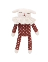 Main Sauvage Soft Toy Lamb in pyjamas Red 3760281701290 