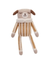 Main Sauvage Soft Toy Puppy in Jumpsuit Yellow 3760281701276