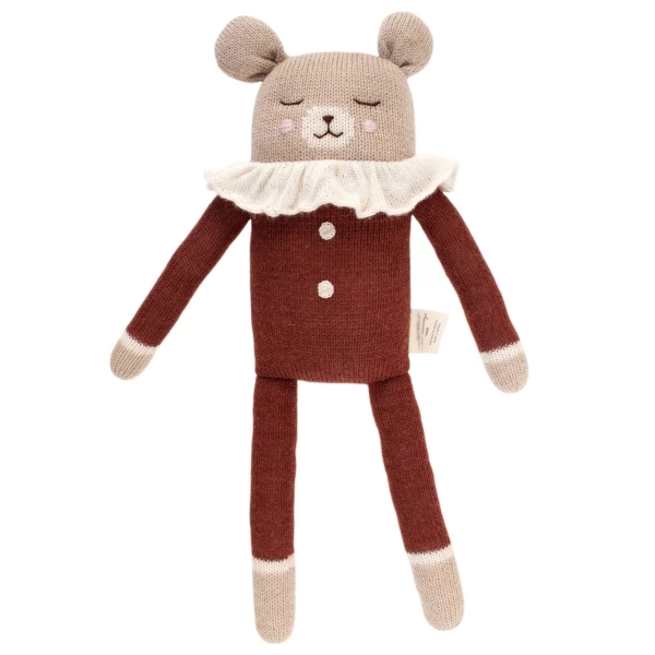 Main Sauvage Soft Toy Teddy in pyjamas 3760281701238 
