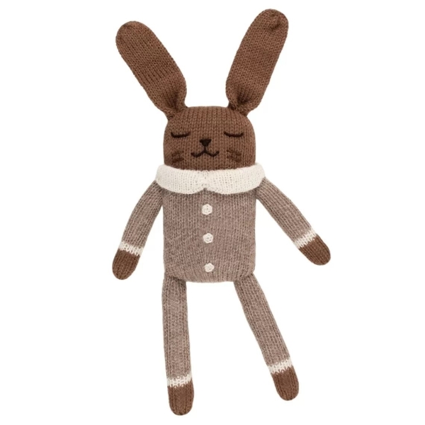 Main Sauvage Bunny soft toy with oat jumpsuit 3760281701337 