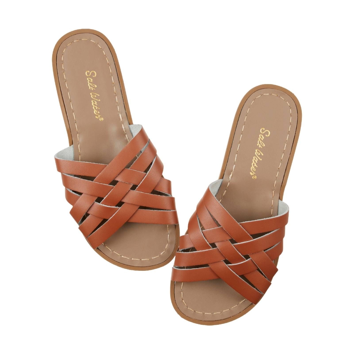 Salt Water Salt-Water Retro slides tan 