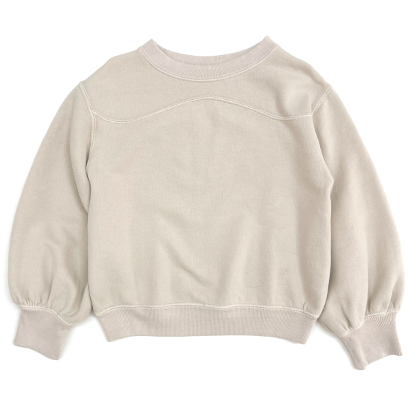 Longlivethequeen Plain sweatshirt milk white 23218-201 