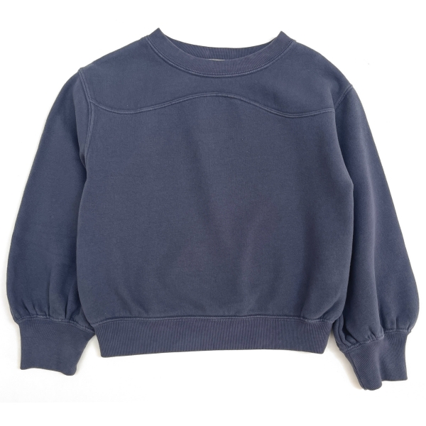 Longlivethequeen Plain sweatshirt ombre blue 23218-233 