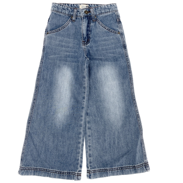 Longlivethequeen Spodnie jeansowe washed denim 23202-203