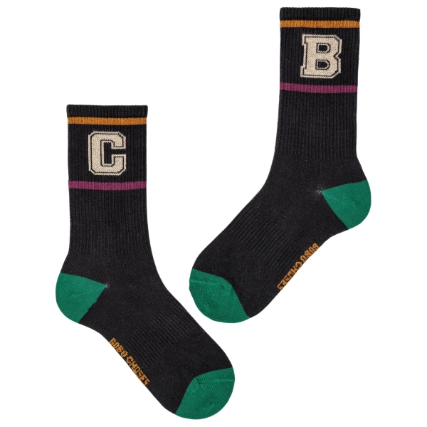 Bobo Choses BC long socks black 223AI036 