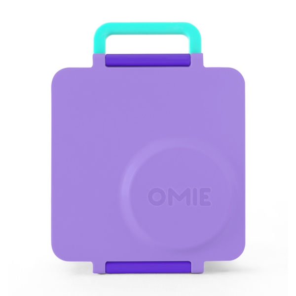 Omielife OMIEBOX Boîte à lunch avec thermos violet prune