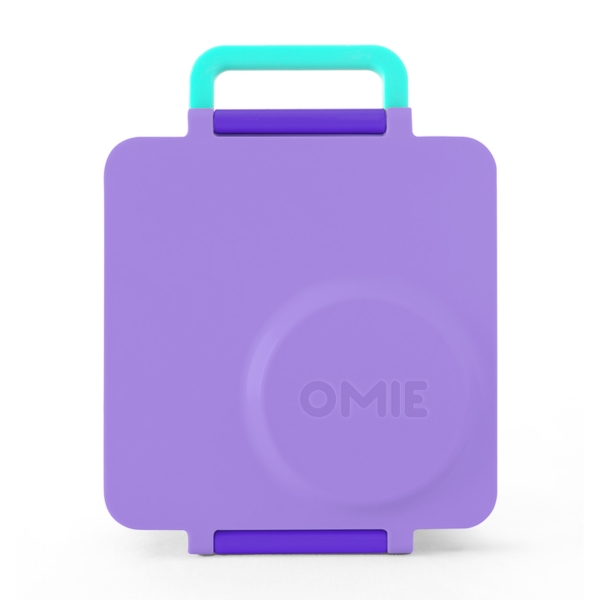 Omielife OMIEBOX Lunch box z termosem purple plum