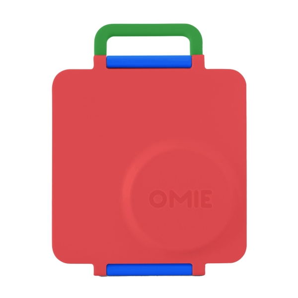 Omielife OMIEBOX Lunch box z termosem scooter red