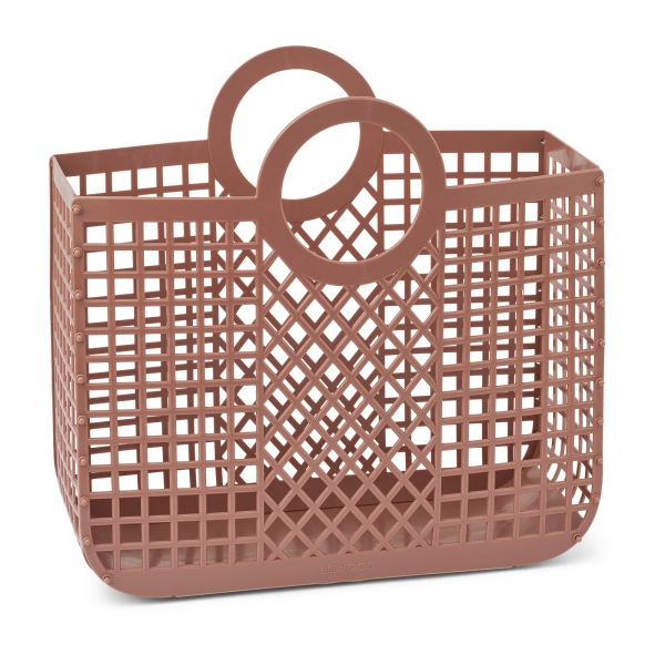 Liewood - Bloom Basket dark rosetta - Storage boxes and baskets - LW14545 