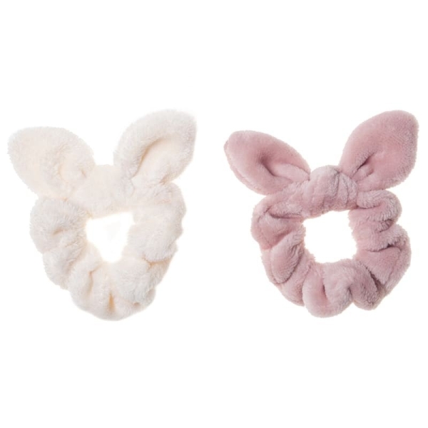 Rockahula Kids Set of 2 scrunchies Fluffy bunny ears H1787P 