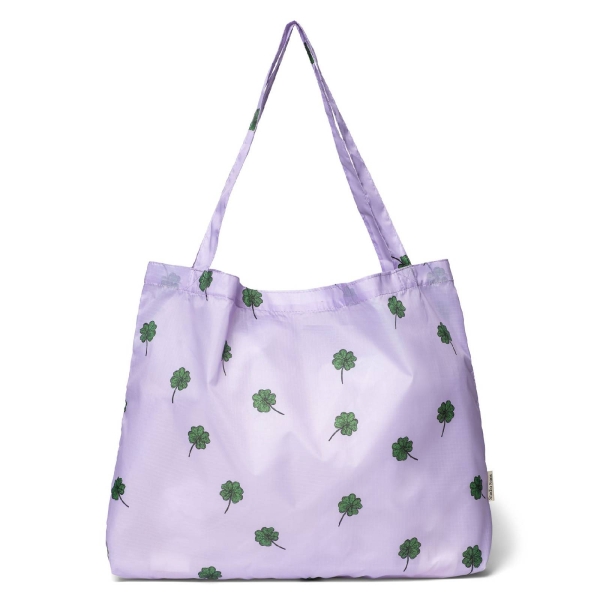Studio Noos Clover grocery bag purple  