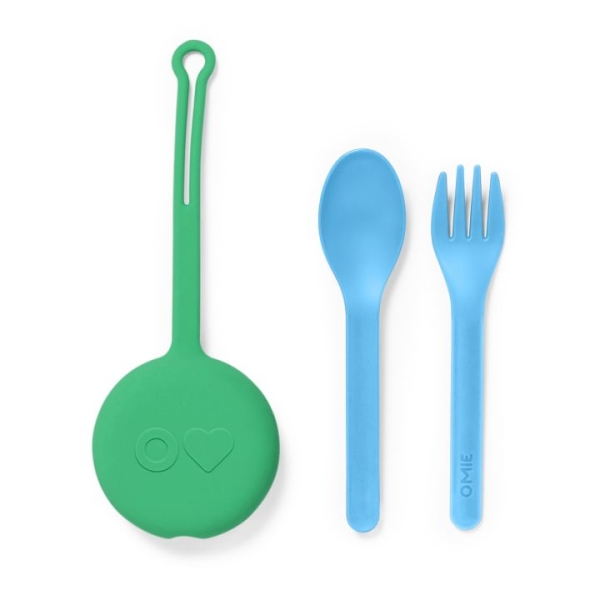 Omielife OMIEPOD pendant - cover with cutlery mint green