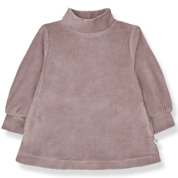 1 + in the family Rudra turtleneck dress mauve AW23-RUDRA-MAUVE 