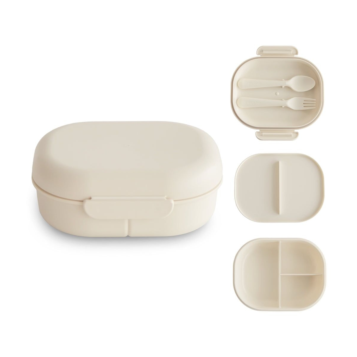 Mushie Lunch box Ivory 810052468174 