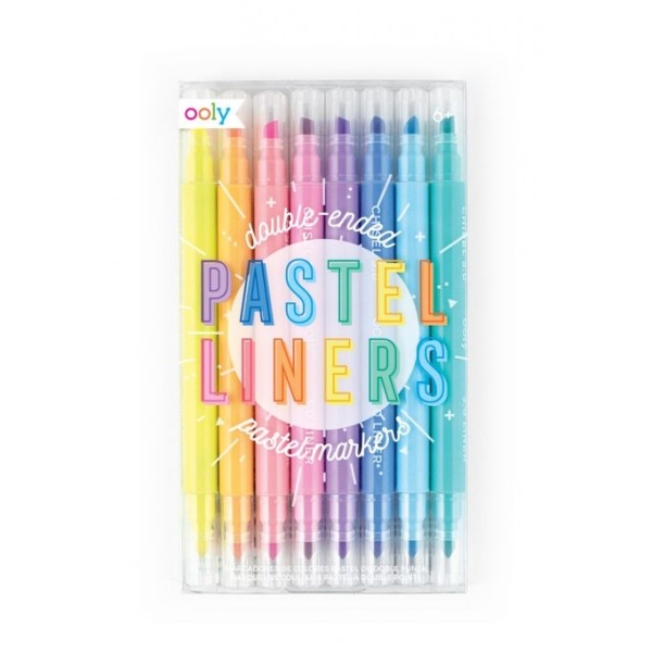 OOLY Double sided pastel highlighters 130-054 
