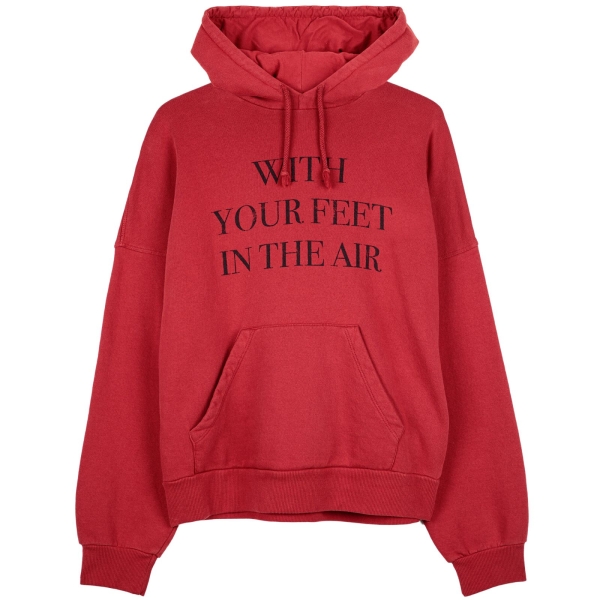 Bobo Choses Up is down adult hoodie red 223AD025 