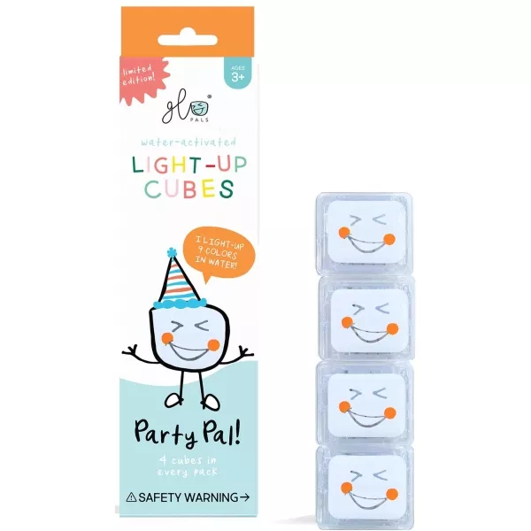 Glo Pals Party pal glow in the water sensory cubes