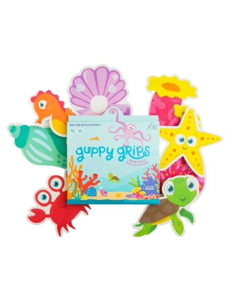 Glo Pals Guppy Grips anti-slip bath stickers