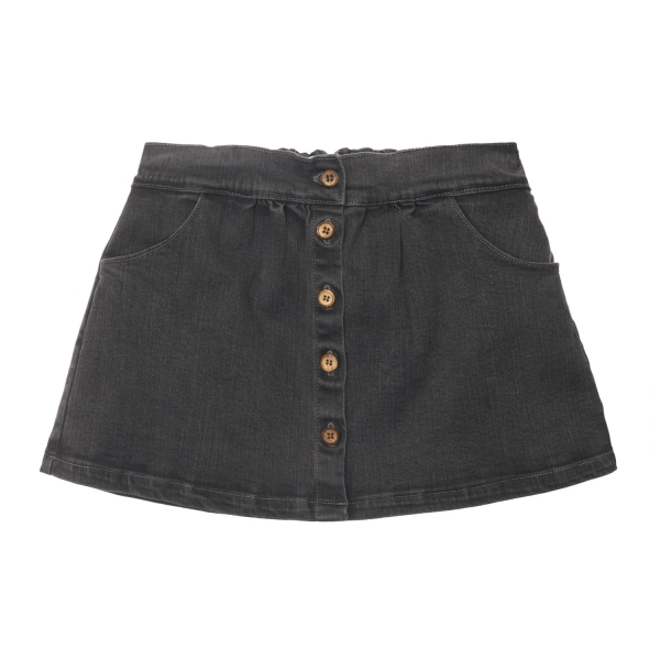 Tocoto Vintage Denim skirt black W30223 