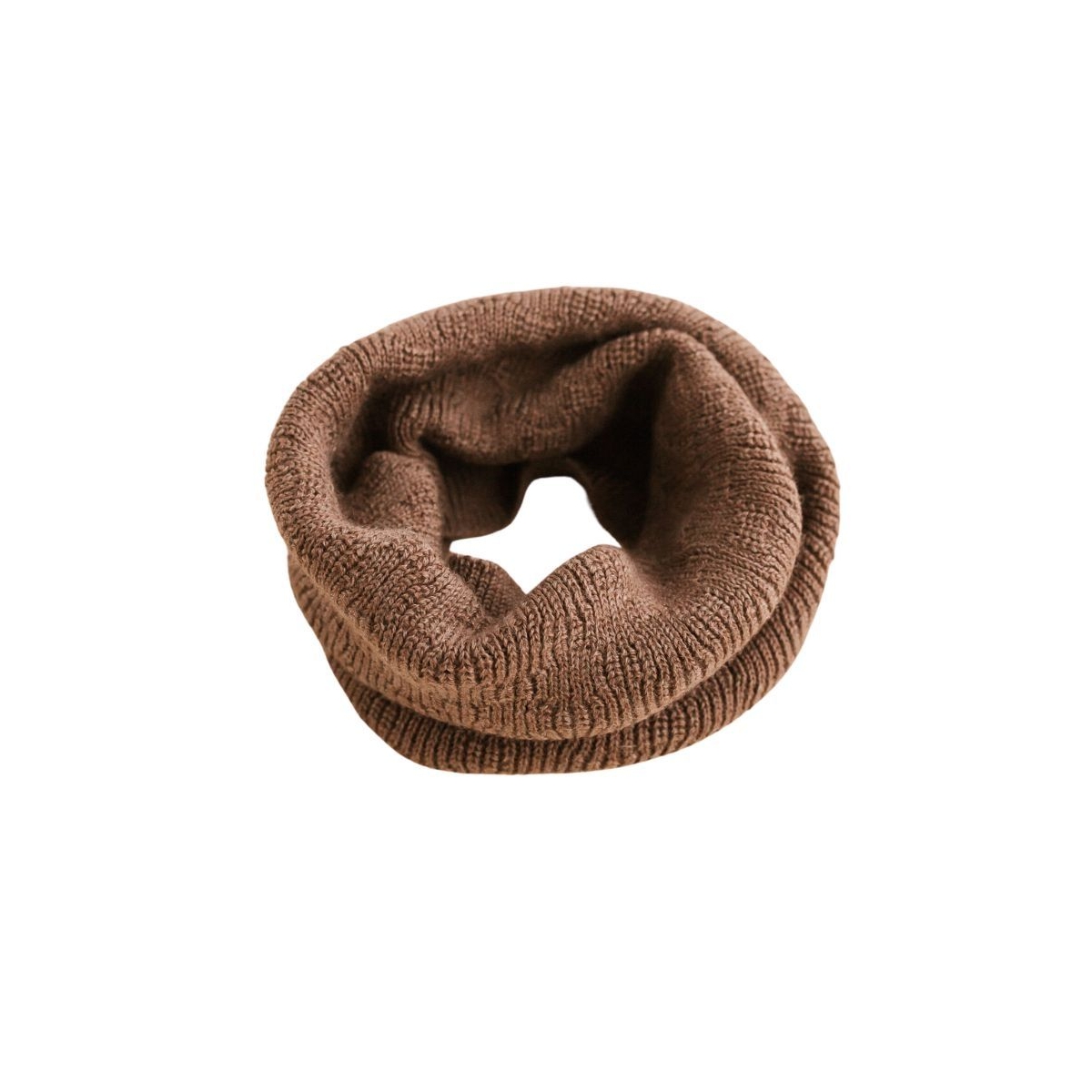 Hvid Gigi tube scarf mocha  