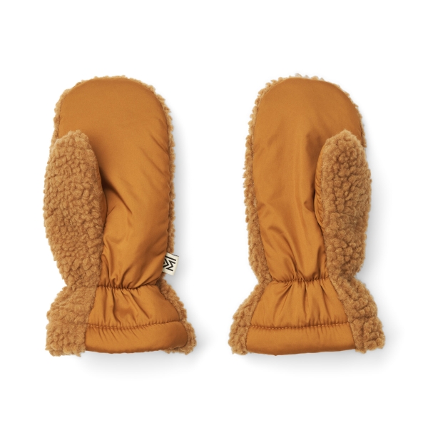 Liewood Grethe gloves pile golden caramel LW17841 